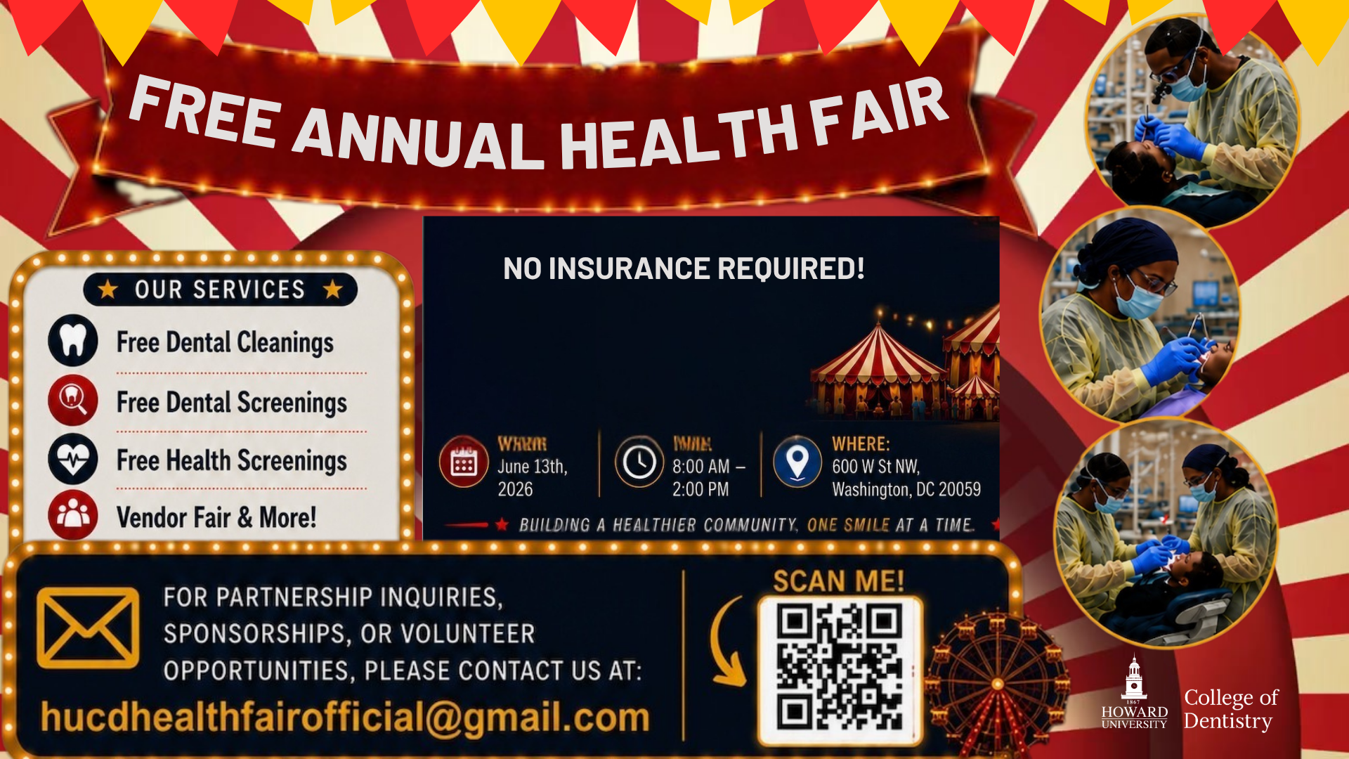 Annual Health Fair flyer 2026